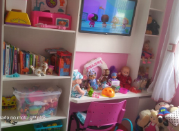 Estante para Dormitório Planejado Infantil - Marcenaria Ferraz
